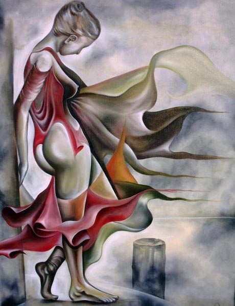 -Dancing Queen- l auf Leinwand 80-101