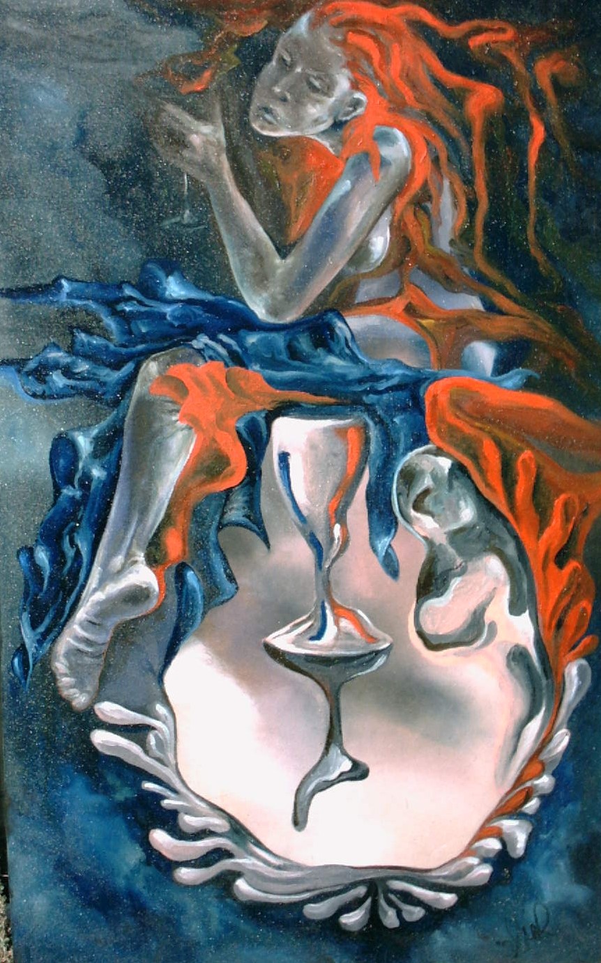 Ette l auf Holz 60x100